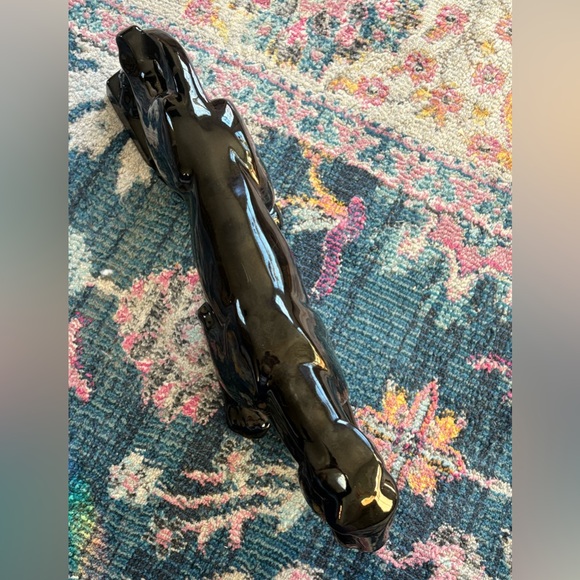 Glossy Black Panther MCM Art Sculpture - Picture 6 of 8